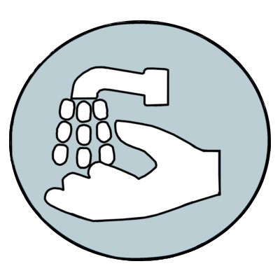 Icon Hände waschen